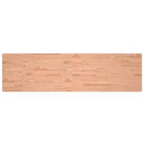vidaXL Rašomojo stalo stalviršis, 200x55x2,5cm, bukmedžio masyvas