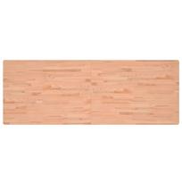 vidaXL Rašomojo stalo stalviršis, 150x55x2,5cm, bukmedžio masyvas