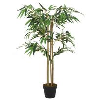 vidaXL Dirbtinis bambukas, žalios spalvos, 120cm, 760 lapų