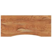 vidaXL Rašomojo stalo stalviršis, 110x50x2,5cm, akacijos masyvas