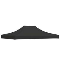 vidaXL Proginės palapinės stogas, juodos spalvos, 4,5x3m, 270 g/m²