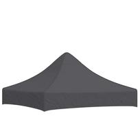 vidaXL Proginės palapinės stogas, antracito spalvos, 2x2m, 270 g/m²
