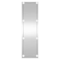 vidaXL Sieninis veidrodis su LED lemputėmis, 30x100cm, stiklas