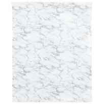 vidaXL Baldų lipdukas, marmuro baltas, 90x500cm, PVC, lipnus