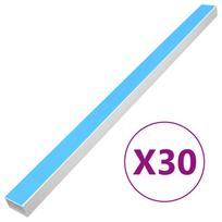 vidaXL Kabelių kanalas, 60x60mm, 30m, PVC, savaime prilimpantis