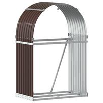 vidaXL Malkų stovas, rudas, 80x45x120 cm, galvanizuotas plienas