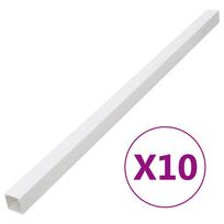 vidaXL Kabelių kanalas, 40x25mm, 10m, PVC