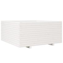 vidaXL Sodo lovelis, 100x100x49,5cm, pušies medienos masyvas