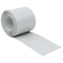 vidaXL Sodo pertvaros, 10vnt., šviesiai pilkos, 252,5x19cm, PVC