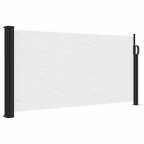 vidaXL Ištraukiama šoninė markizė, baltos spalvos, 100x300cm