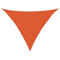 vidaXL Burė nuo saulės, oranžinės spalvos, 4x4x5,8m, HDPE, 160g/m²
