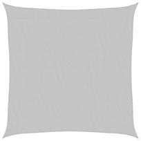 vidaXL Burė nuo saulės, pilka, 2,5x2,5m, 100% oksfordo poliesteris