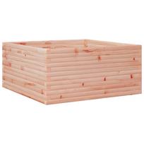 vidaXL Sodo lovelis, 100x100x46cm, douglas eglės medienos masyvas