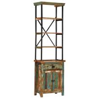 vidaXL Komoda, 55x30x180cm, perdirbtos medienos masyvas