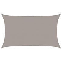 vidaXL Burė nuo saulės, šviesiai siva, 5x8m, HDPE, 160g/m²