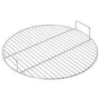 vidaXL Kepsninės grotelės su rankenomis, skersmuo 44,5cm, plienas
