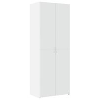 vidaXL Komoda, baltos spalvos, 70x42,5x185cm, apdirbta mediena