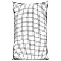 vidaXL Priekabos tinklas su elastine virve, juodas, 4x2,5m, PP