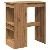 vidaXL Baro stalas su laikikliais, artisano, 90x47,5x103,5cm, mediena