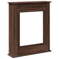 vidaXL Židinio apvadas, rudas ąžuolo, 75x20x87,5cm, apdirbta mediena
