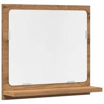vidaXL Veidrodinė vonios spintelė, artisano, 40x11x37cm, mediena