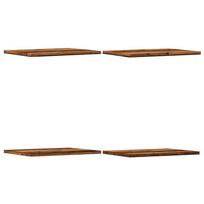 vidaXL Knygų lentynos plokštės, 4vnt., medienos, 40x30x1,5cm, mediena