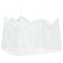 vidaXL Lauko tinklelis nuo uodų, 220 tinklo, baltas, 300x300x250 cm