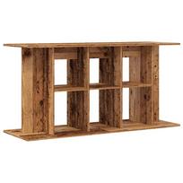vidaXL Akvariumo stovas, medienos, 120x40x60cm, apdirbta mediena