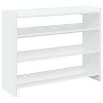 vidaXL Lentyna batams, baltos spalvos, 80x25x62cm, apdirbta mediena