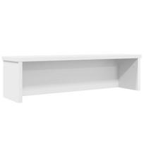 vidaXL Virtuvės lentyna, sukraunama, baltas, 60x15x16cm, mediena