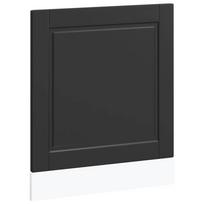 vidaXL Indaplovės skydelis, Porto, juoda, 60x1,5x57cm, mediena