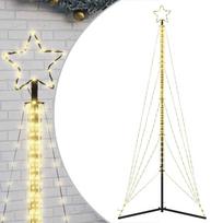 vidaXL LED Kalėdų eglutė 525 LEDs Šilta Balta 302 cm