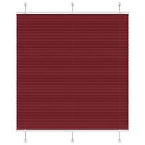 vidaXL Plisuota žaliuze Bordo raudona 120x150 cm Audinio plotis
