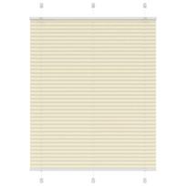 vidaXL Plisuotas Blind Cream 105x100 cm Audinio plotis 104,4 cm