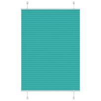 vidaXL Plisuotos žaliuzės benzininis žalias 100x150 cm audinio plotis