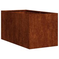 vidaXL Lovelis, rūdžių, 40x80x40cm, oro sąlygoms atsparus plienas