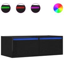 vidaXL Televizoriaus spintelė su LED apšvietimu, 75x35,5x25 cm
