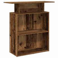 vidaXL Registratūra, medienos, 100x40x104 cm, apdirbta mediena