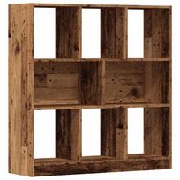 vidaXL knygų spintelė sena mediena 97,5x29,5x100 cm inžinerinė mediena