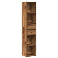 vidaXL knygų spintelė Sena mediena 36x30x171 cm Inžinierinė mediena