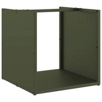 vidaXL Stovas malkoms, 40x40x40 cm, šaltai valcuotas plienas