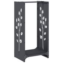 vidaXL Stovas malkoms, 40x30x80 cm, šaltai valcuotas plienas