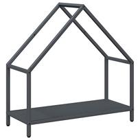 vidaXL malkinė lentyna antracitas 60x25x60 cm šaltai valcuotas plienas