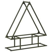 vidaXL Stovas malkoms, 80x25x90 cm, šaltai valcuotas plienas