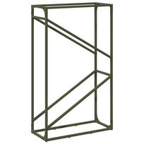 vidaXL Stovas malkoms, 60x25x100 cm, šaltai valcuotas plienas