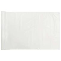 vidaXL Privatumo suteikianti balkono pertvara, balta, 700x120cm, PVC