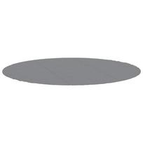 vidaXL Baseino paklotas, pilkas, 396cm, poliesterio geotekstilė