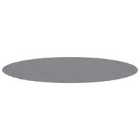 vidaXL Baseino paklotas, pilkas, 306cm, poliesterio geotekstilė
