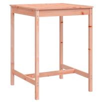vidaXL Sodo stalas, 82,5x82,5x110cm, duoglas eglės medienos masyvas