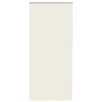 vidaXL Roletas su temdančiu sluoksniu, 84,4x230 cm, audinys, plotis 80 cm, balkšvas